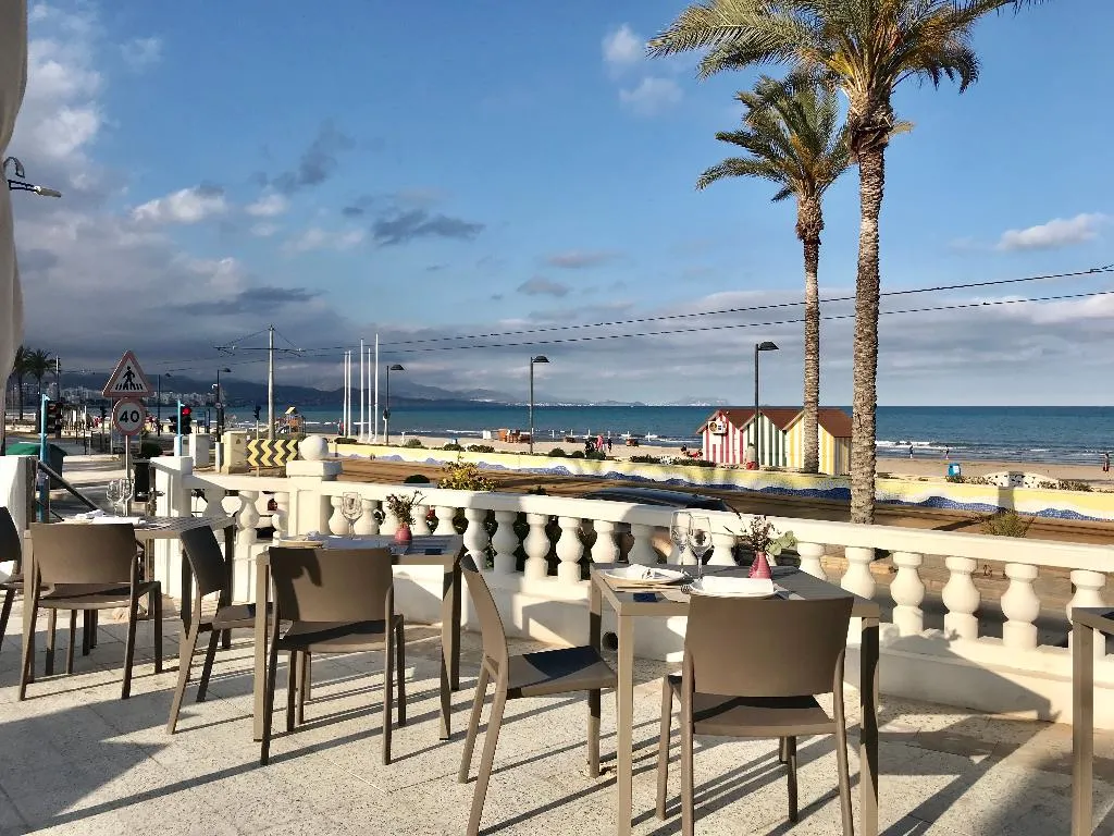 Terrace, Hostal San Juan, Costa Blanca