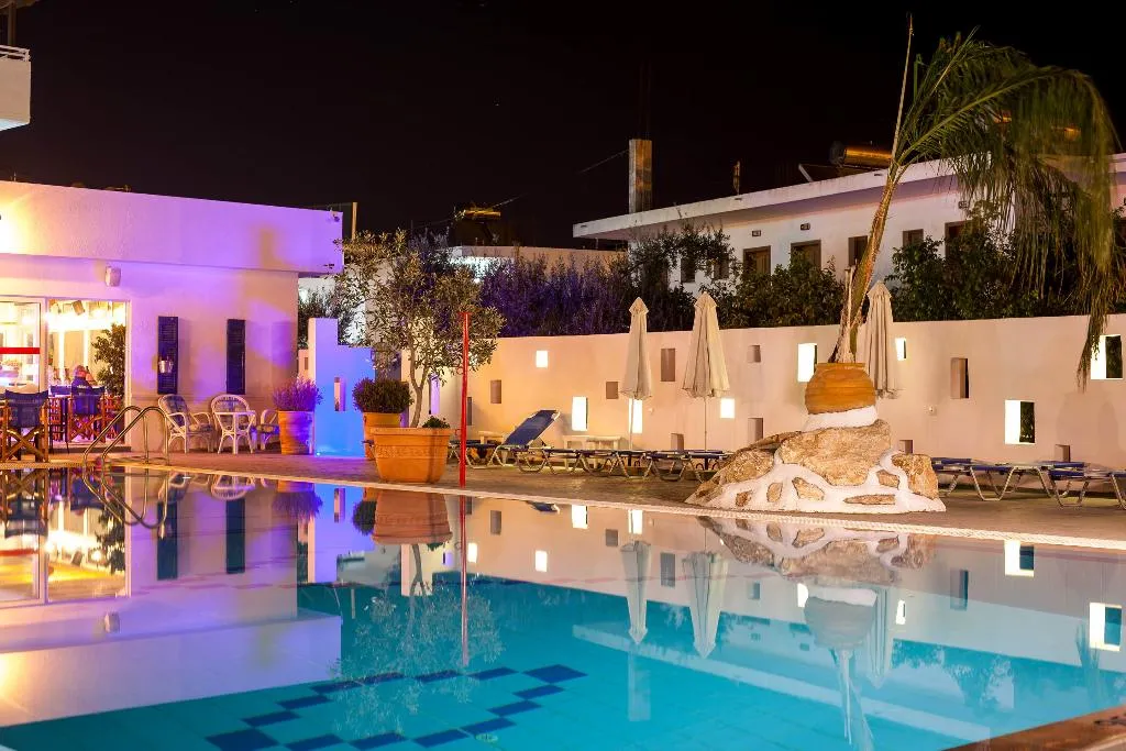 Pool, Tinas Plus Hotel, Rhodes