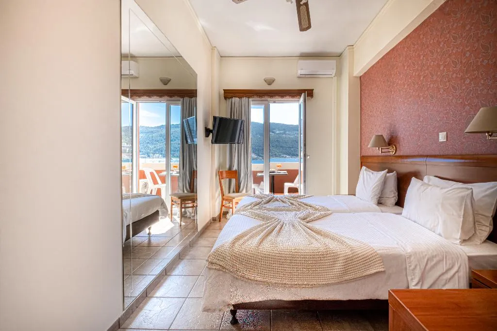 Double or Twin SUPERIOR SEA VIEW Room, Samos City Hotel, Samos