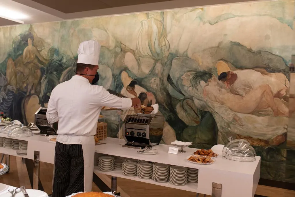 Restaurant, Royal Continental, Naples