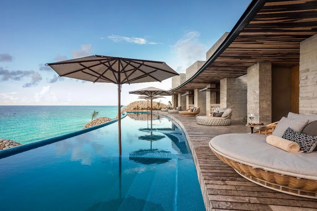 Terrace, La Casa de la Playa by Xcaret All Inclusive Adults, Cancun Area