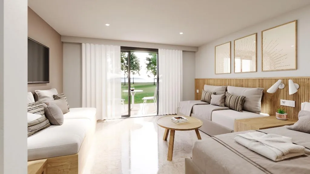 FAMILY ROOM SEA VIEW Room, Roda Beach Resort and Spa, Corfu