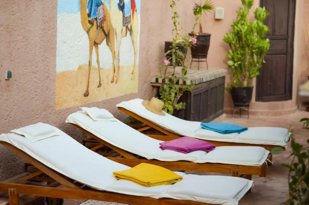 Terrace, Riad Ben Tachfine, Marrakech