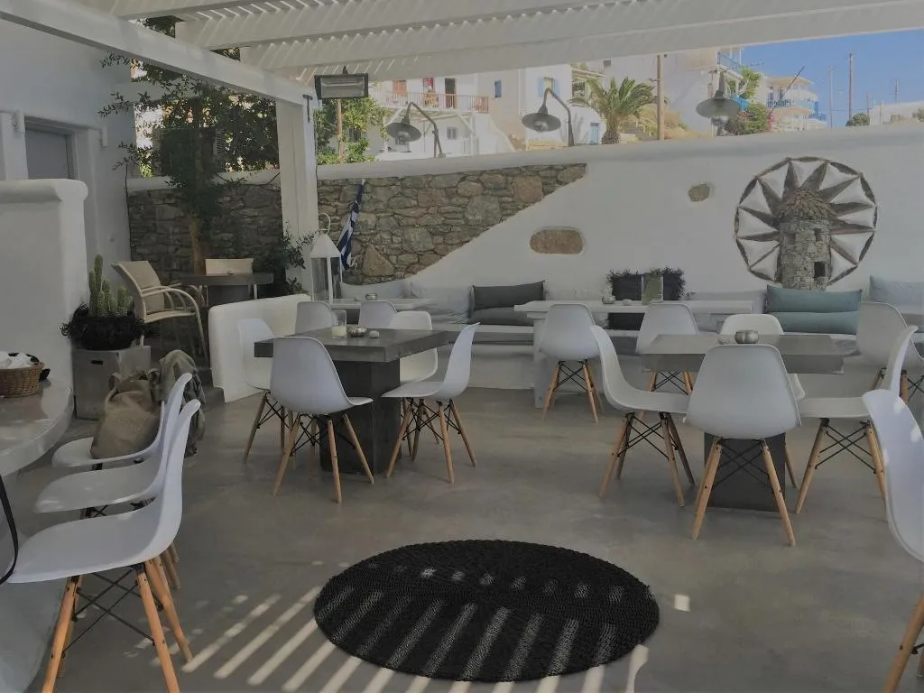 Restaurant, Flaskos Suites, Mykonos