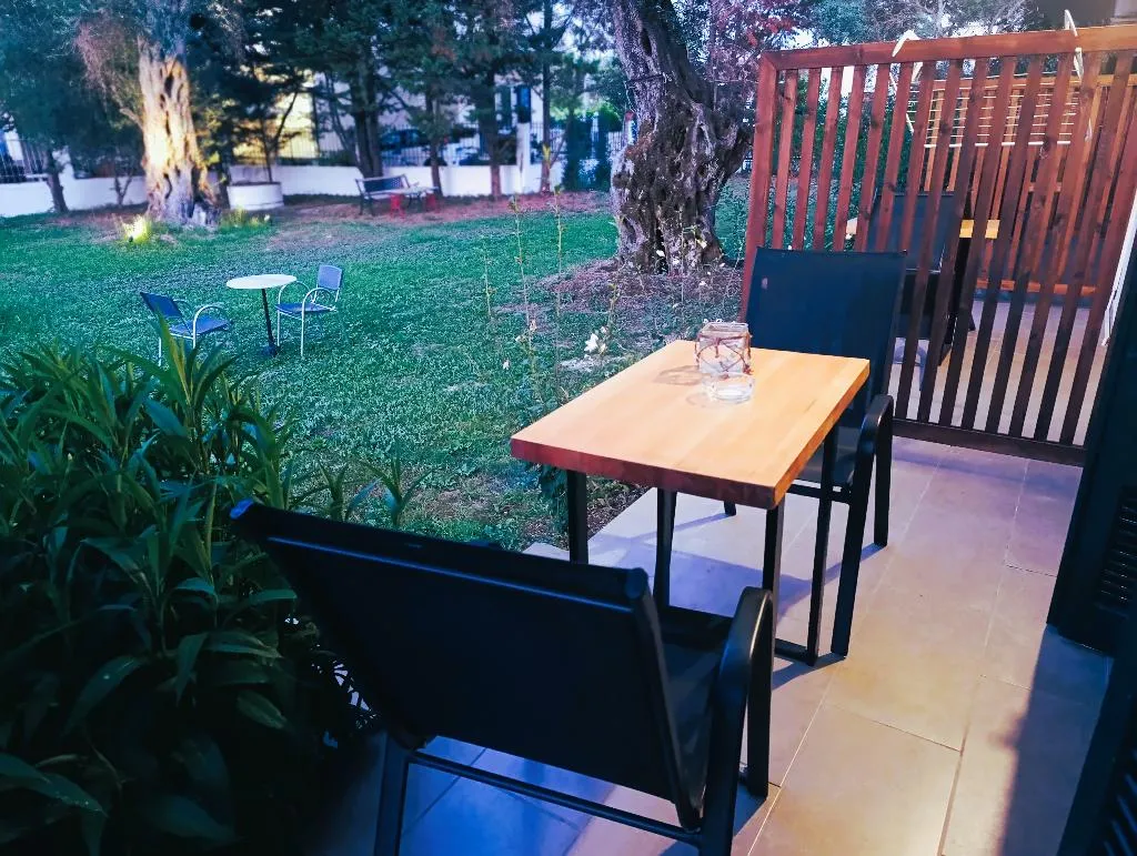 Terrace, Evergreen Kavos, Corfu