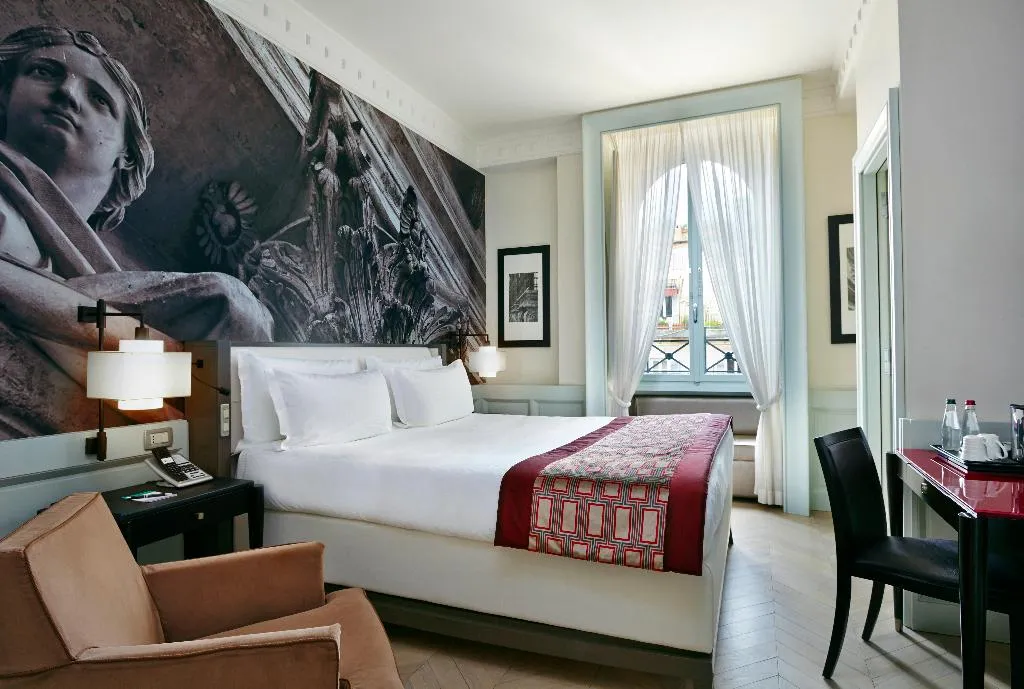 DOUBLE QUEEN SIZE BED Room, Indigo Hotel Rome - St. George, Rome