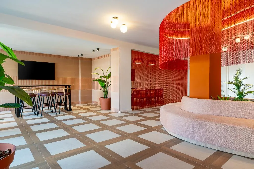 Lobby, tent Arenal, Majorca