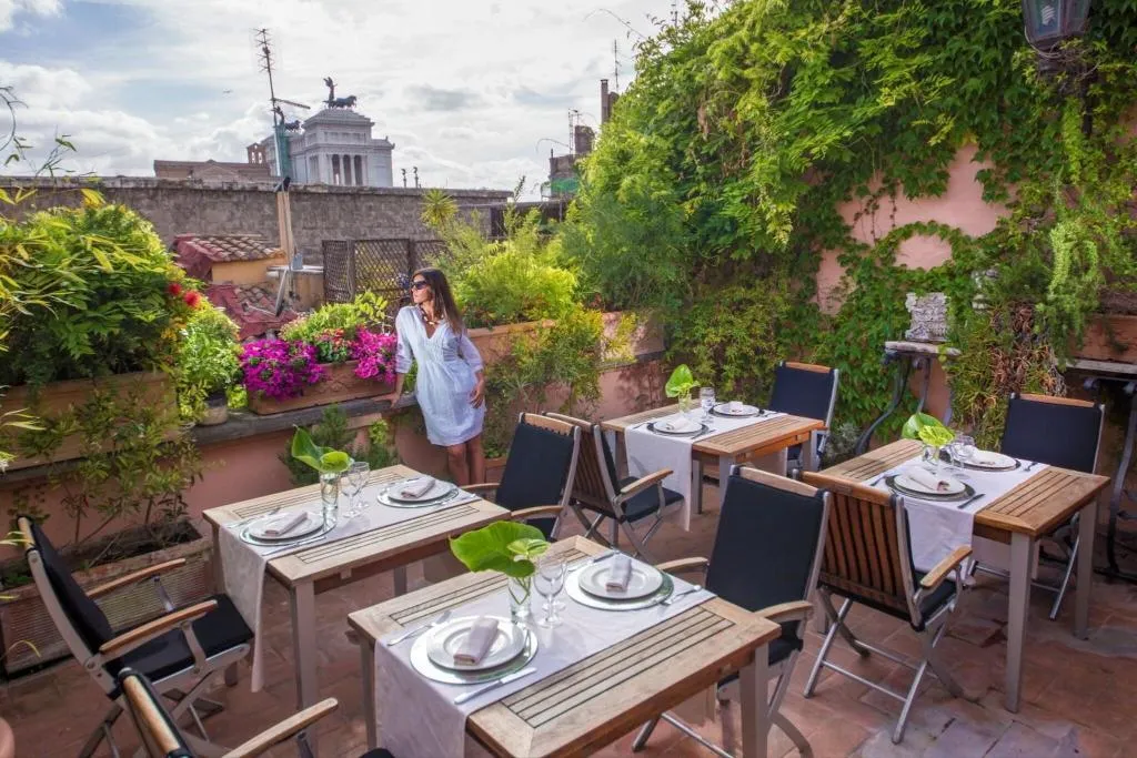 Restaurant, The Inn At The Roman Forum, Rome