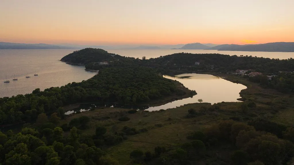 Beach, Mandraki Village, Skiathos