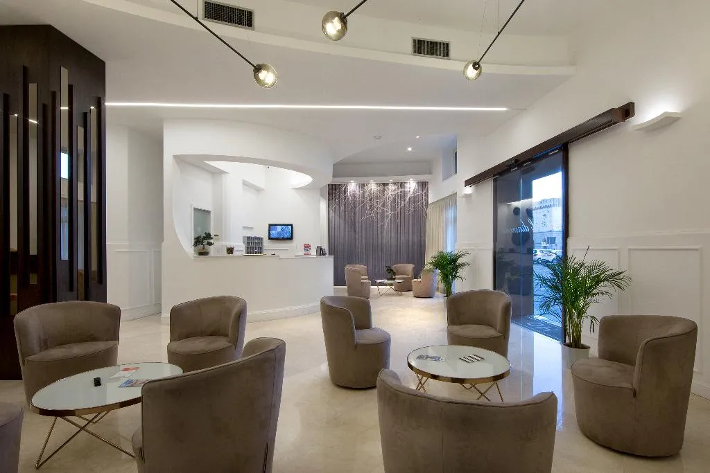 Lobby, Hotel Diamond, Naples