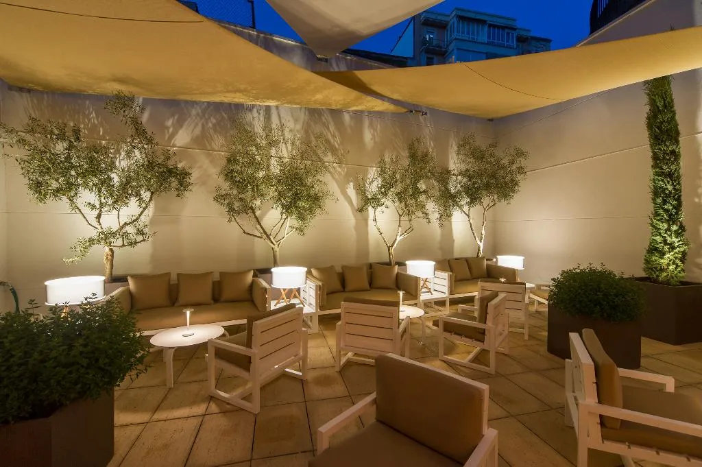 Terrace, Hotel Vilamari, Barcelona