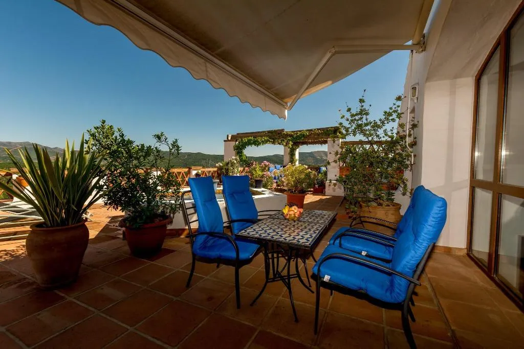 Terrace, Hotel Los Castaños, Costa Del Sol