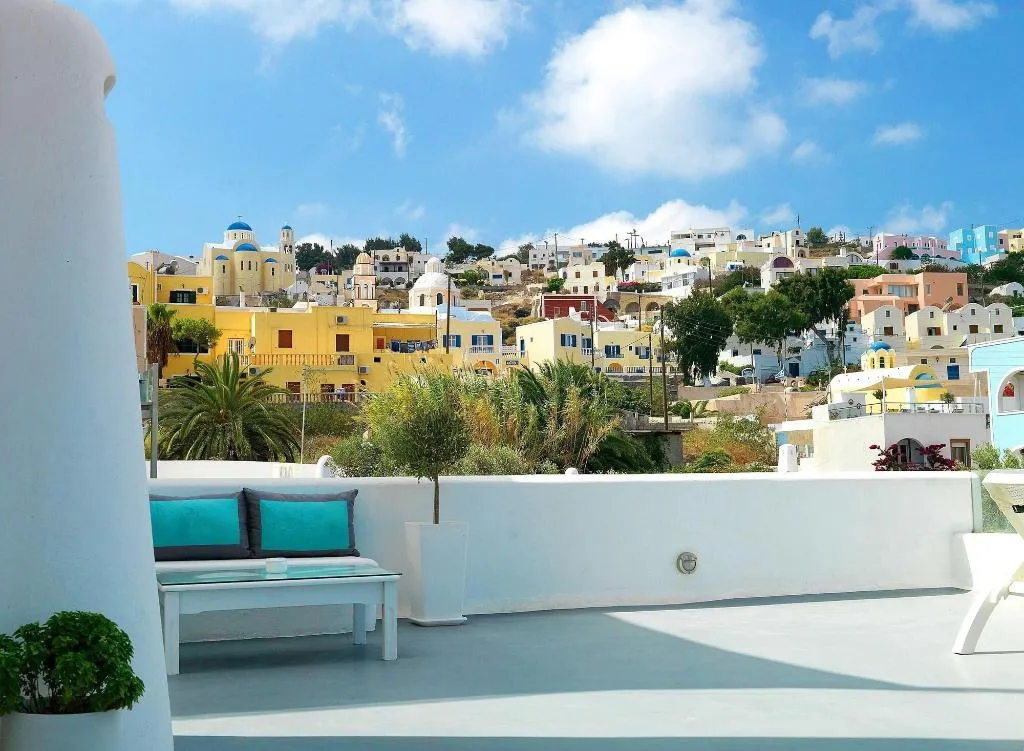 Terrace, San Marino Suites, Santorini