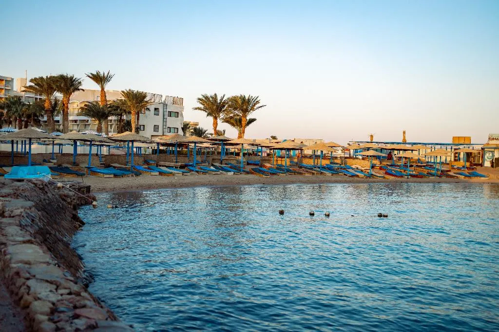 Beach, Empire Hotel Aqua Park, Red Sea Riviera