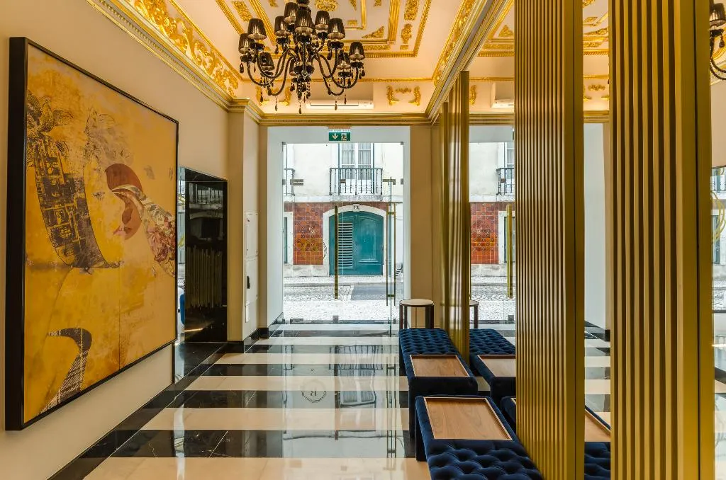 Lobby, Inn Rossio, Lisbon