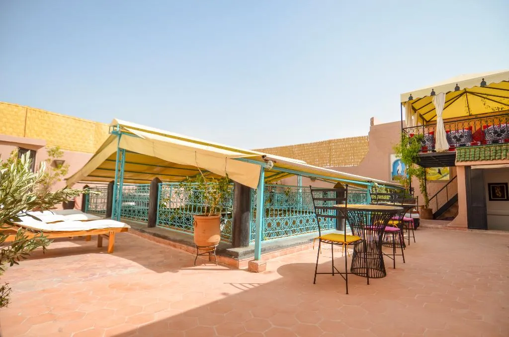 Terrace, Riad Ben Tachfine, Marrakech