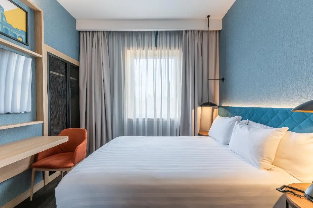 DOUBLE QUEEN SIZE BED Room, Hilton Garden Inn Rome Colosseum, Rome