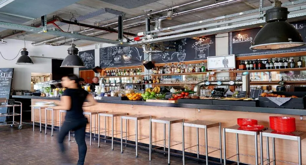 Restaurant, Q-Factory Hotel, Amsterdam