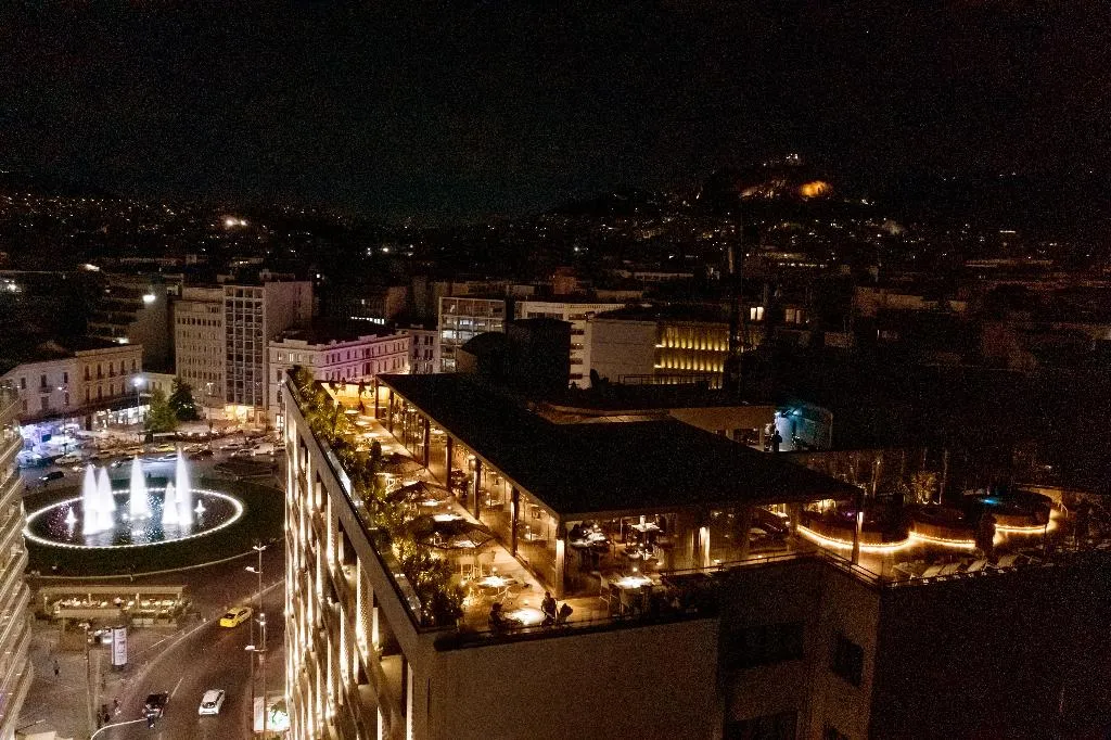 Terrace, Brown Acropol, a member of Brown Hotels, Athens