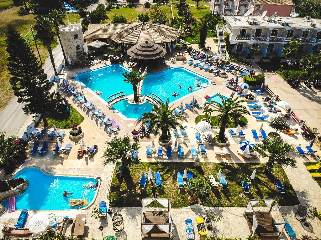 General view, Antonis Apartments Pool Bar, Zante