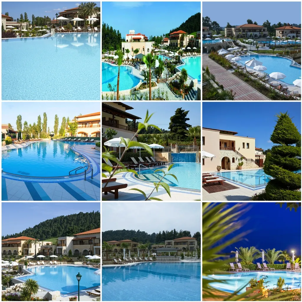Pool, Aegean Melathron Thalasso Spa, Halkidiki