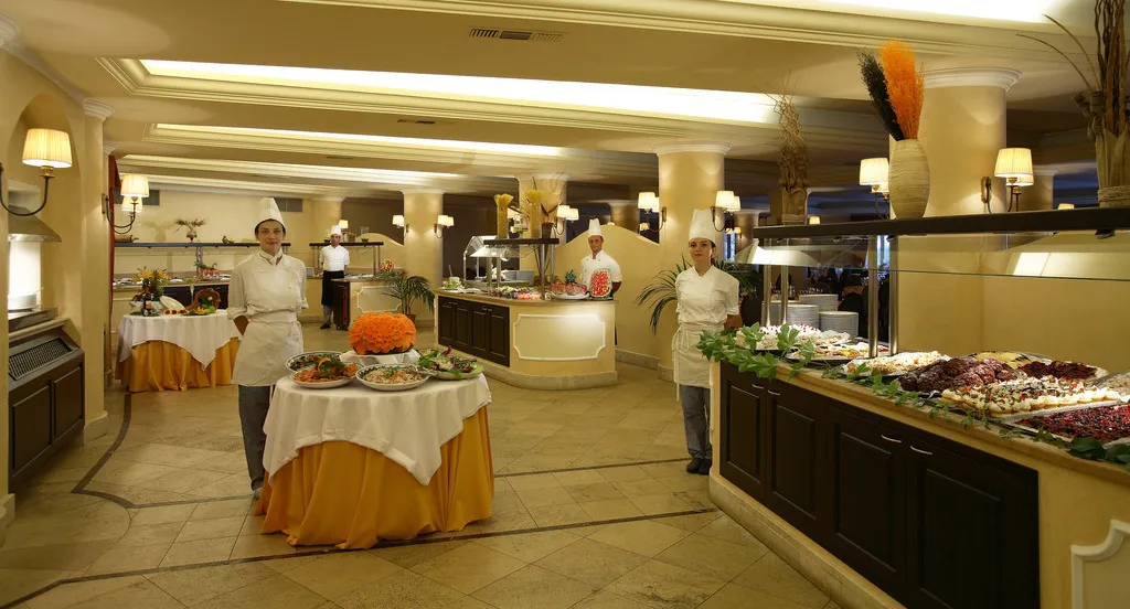 Restaurant, Hotel Capo dei Greci, Catania