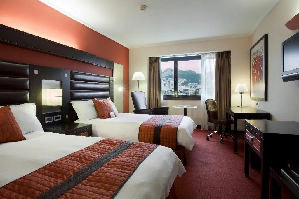 DOUBLE TWO DOUBLE BEDS Room, Crowne Plaza Athens, Athens
