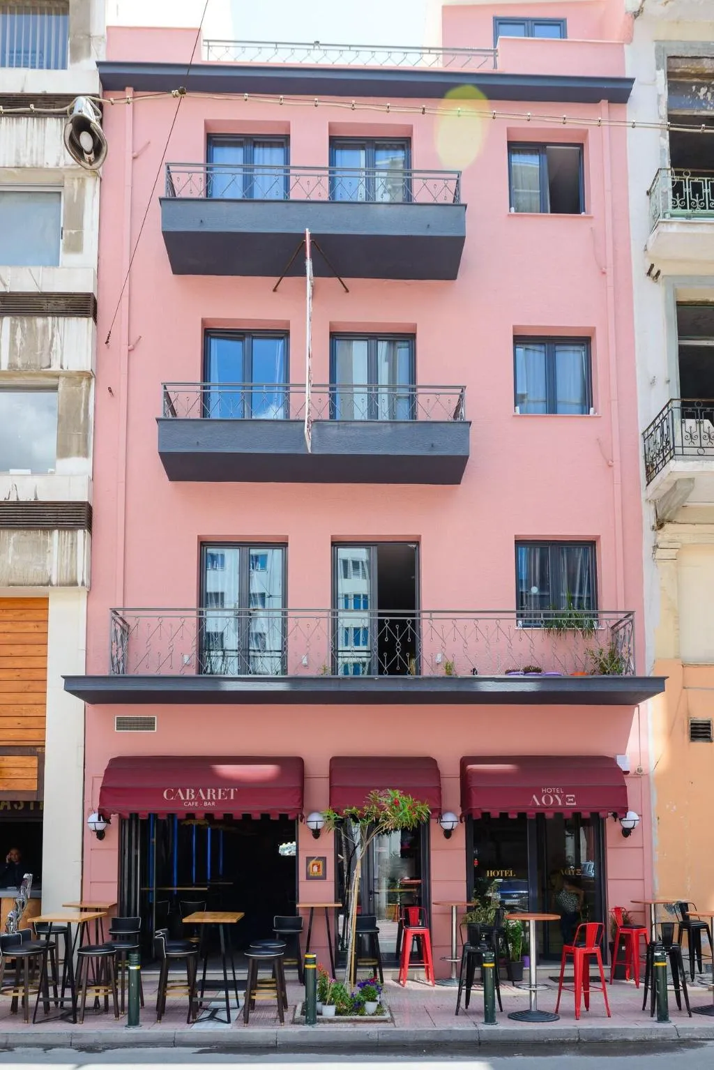 General view, Hotel Lux, Athens