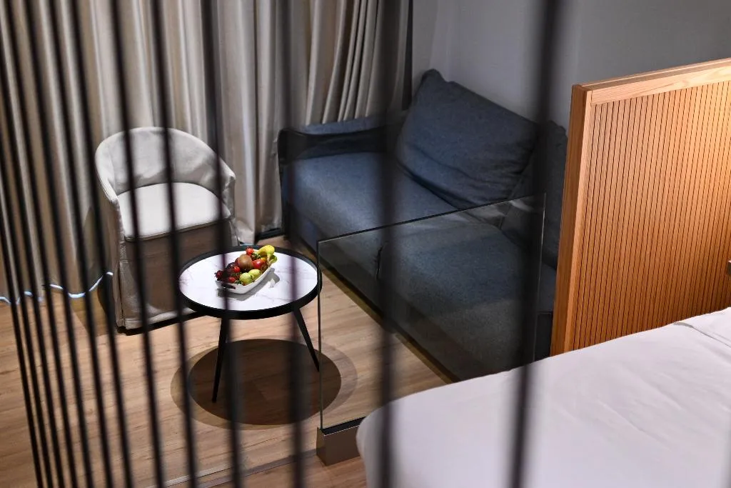 SUITE GARDEN VIEW WITH BALCONY Room, Olympion Asty Hotel, Kalamata
