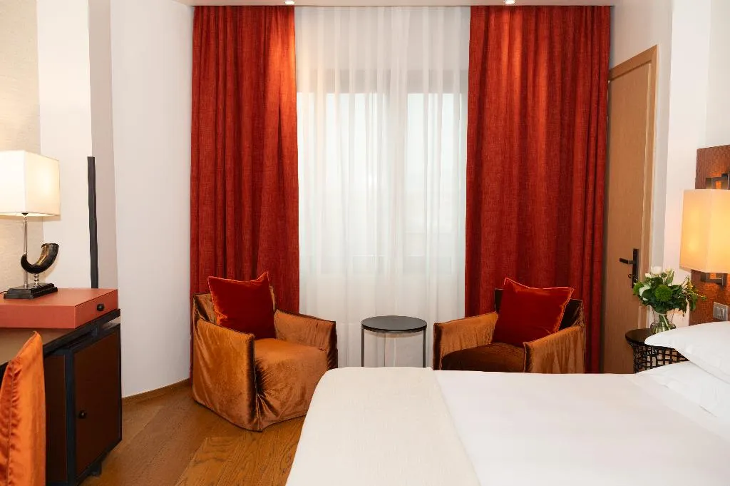 Double or Twin DELUXE WITH BALCONY Room, Starhotels Michelangelo Firenze, Florence