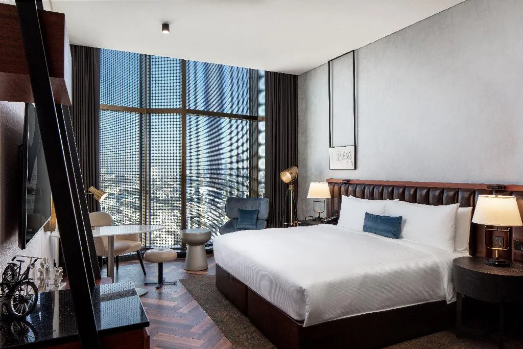 DOUBLE DELUXE WITH VIEWS Room, DoubleTree by Hilton Dubai M Square, Dubai