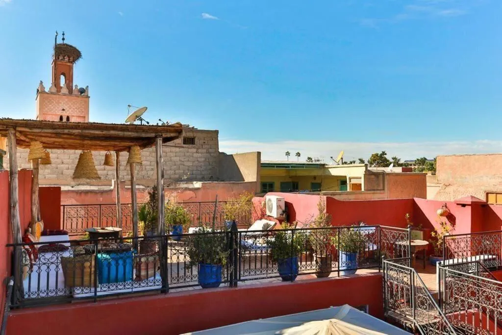 Terrace, Riad Rose Meryam, Marrakech