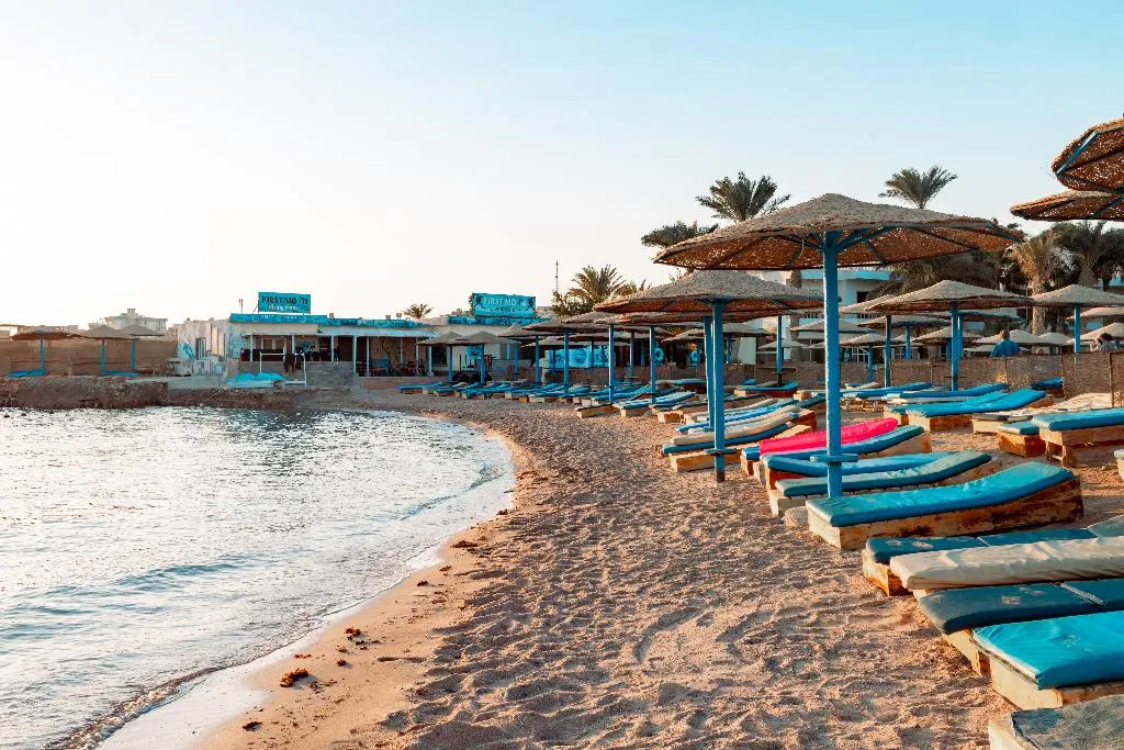 Beach, Empire Hotel Aqua Park, Red Sea Riviera
