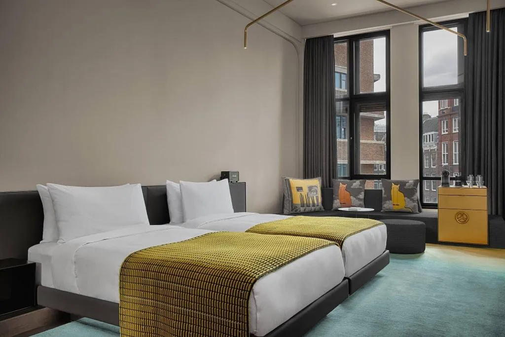 TWIN SUPERIOR CITY VIEW Room, W Amsterdam, Amsterdam