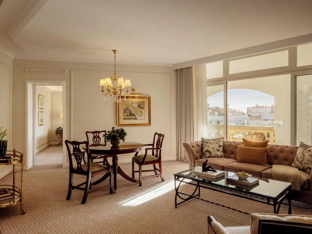SUITE KING SIZE BED Room, Corinthia Palace Malta, Malta