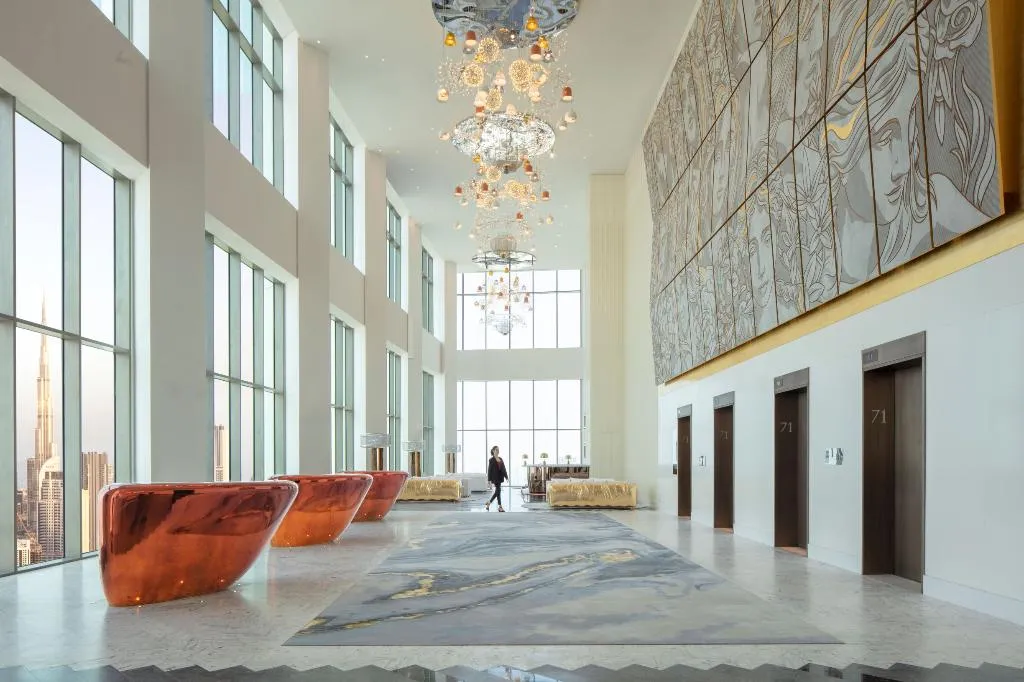 Lobby, SLS Dubai Hotel & Residences, Dubai