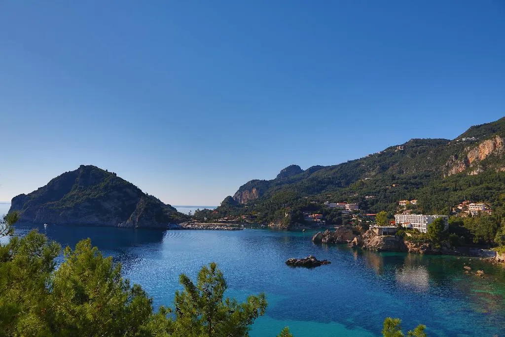 General view, Akrotiri Beach, Corfu