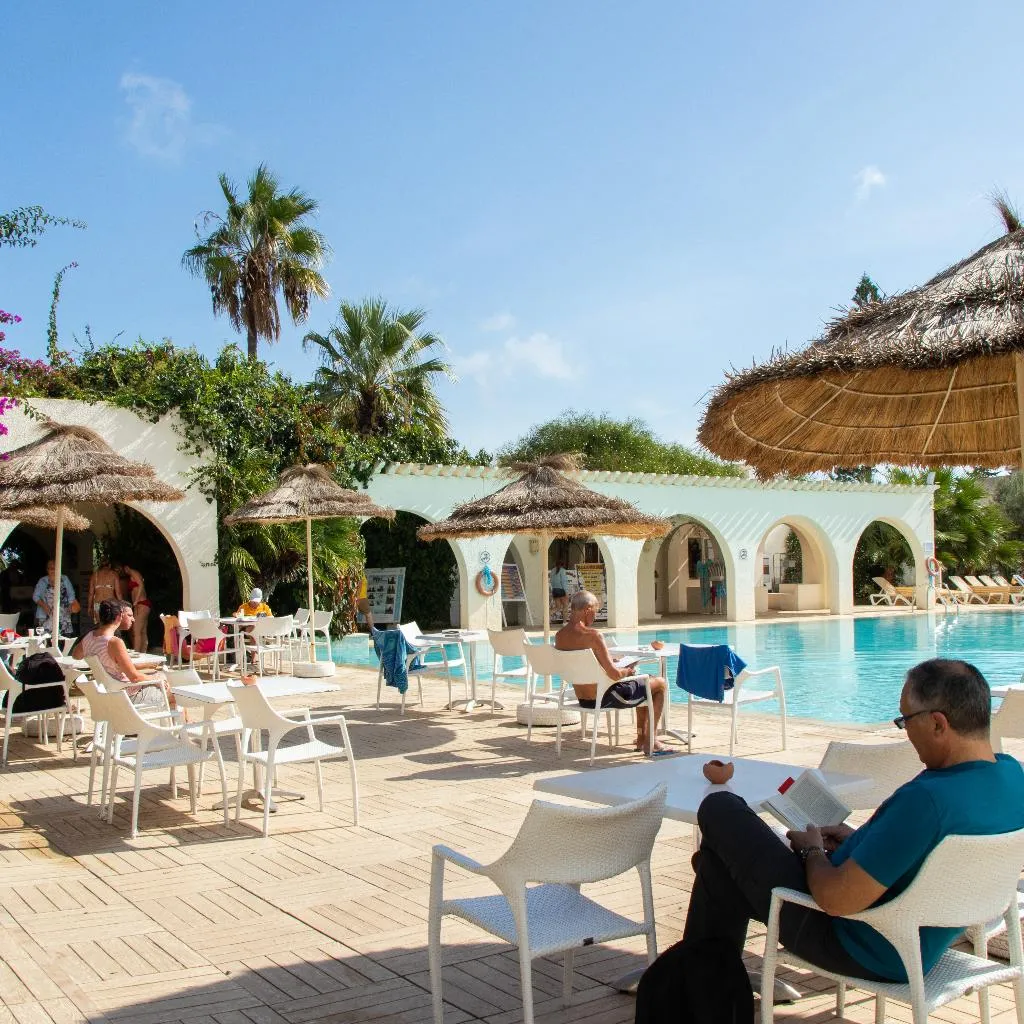 Terrace, Seabel Alhambra Beach Golf & Spa, Tunisia