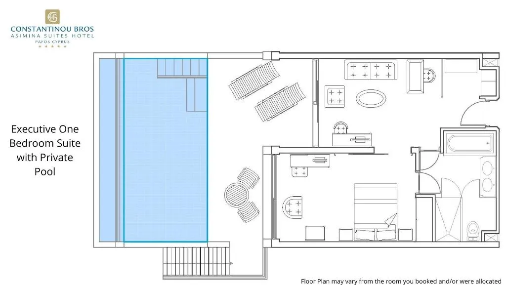 SUITE EXECUTIVE SEA VIEW Room, Constantinou Bros Asimina Suites, Cyprus