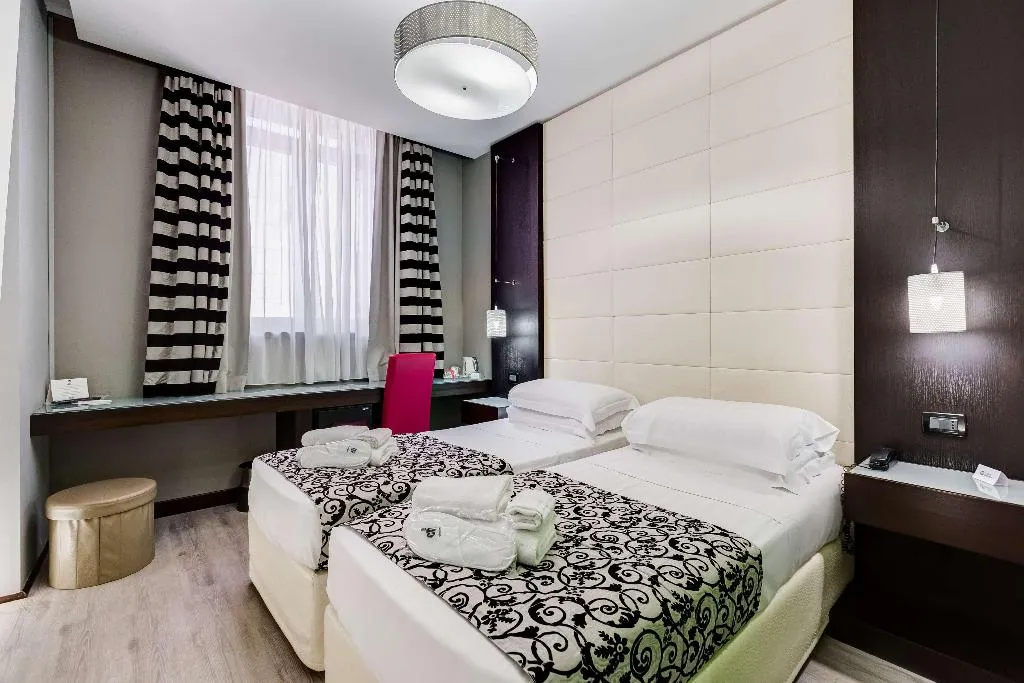 TWIN TWO BEDS Room, Best Western Cinemusic Hotel, Naples