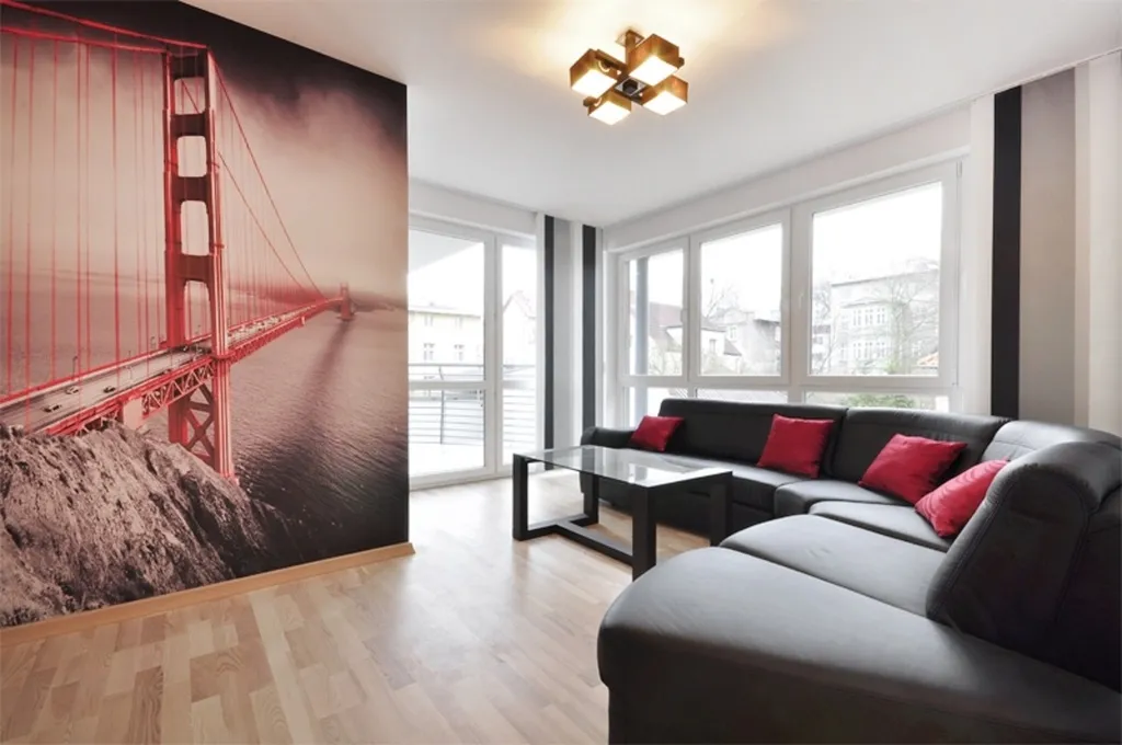APARTMENT DELUXE WITH TERRACE Room, Dom & House - Apartments Sunrise, Gdansk
