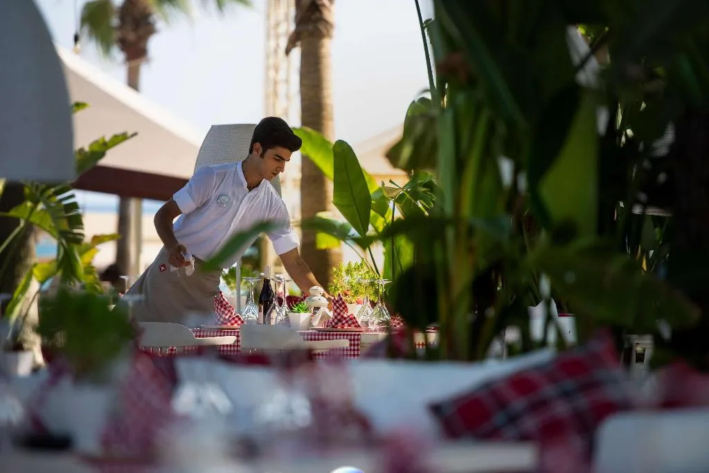 Restaurant, Miramare Beach, Antalya