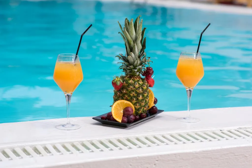 Pool, Aquarius Beach Hotel, Corfu
