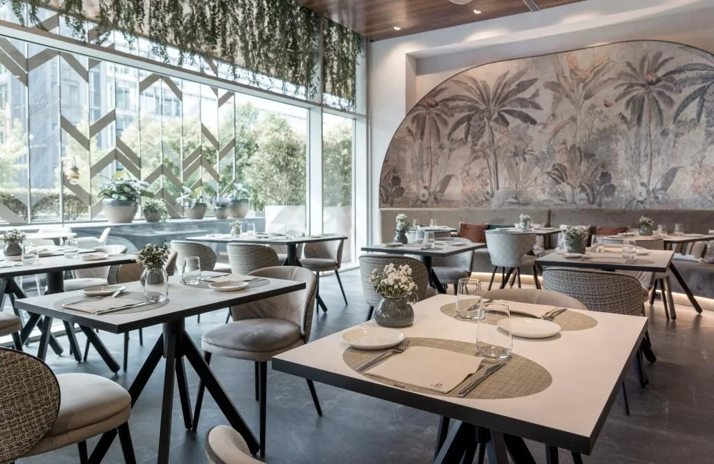 Restaurant, Ilunion Atrium, Madrid