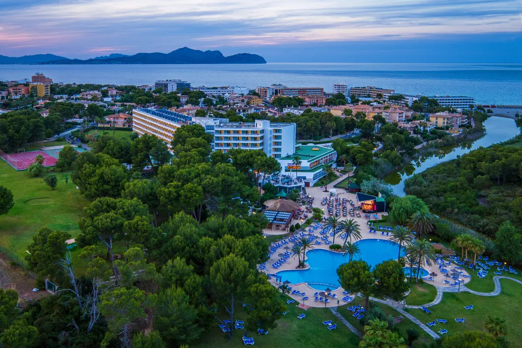 General view, Exagon Park, Majorca