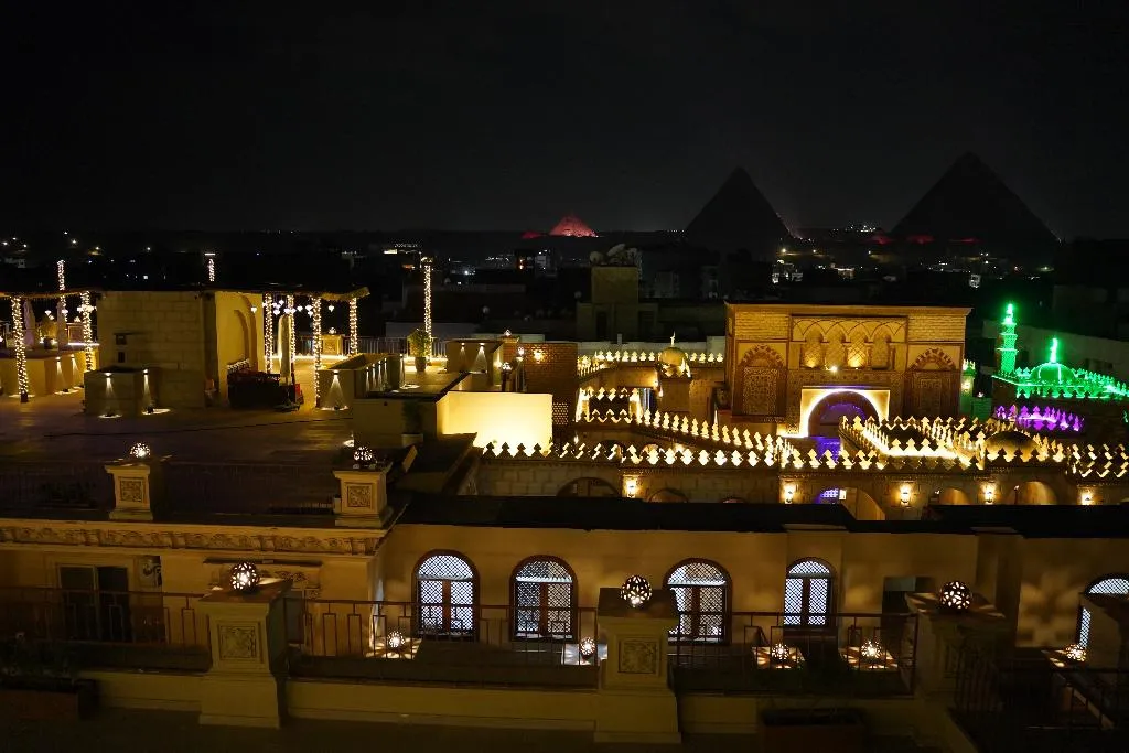 General view, Pyramids Khan Hotel, Cairo