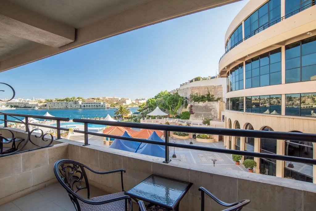 TRIPLE SEA VIEW WITH TERRACE Room, Grand Hotel Excelsior, Malta