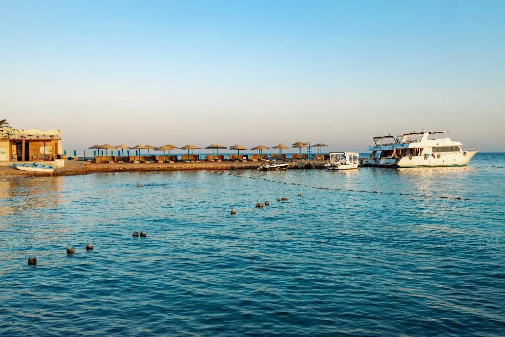 Beach, Empire Hotel Aqua Park, Red Sea Riviera