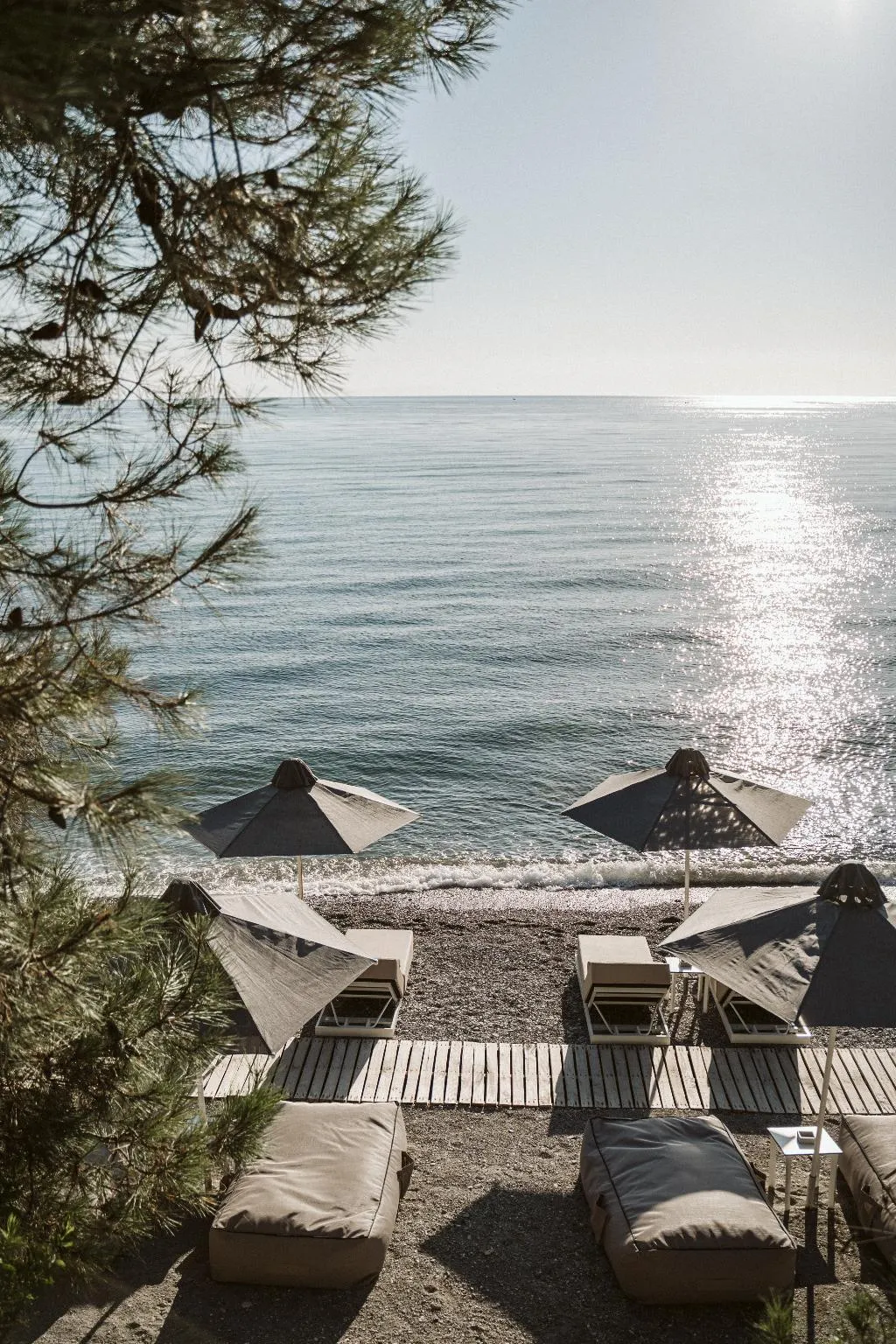 Beach, Akrotiri Olympus Luxury Suites, Thessaloniki