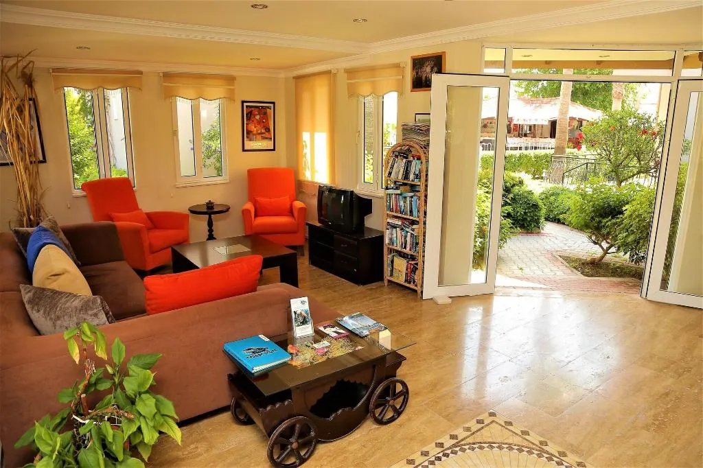 Lobby, Villa Dolunay Apart Hotel, Dalaman